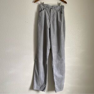 Vintage Street by JWK high-waisted corduroy pant, gray, 13